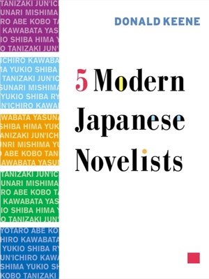 cover image of Five Modern Japanese Novelists